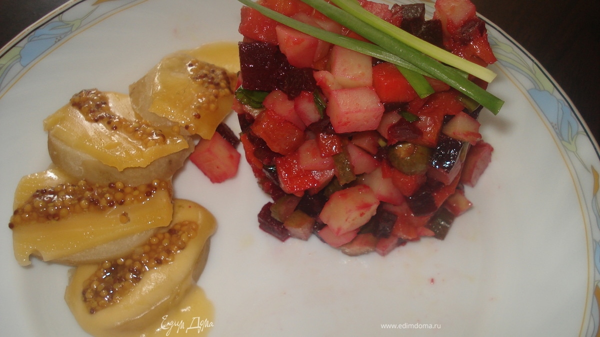 Незатейливый винегрет с каперсами