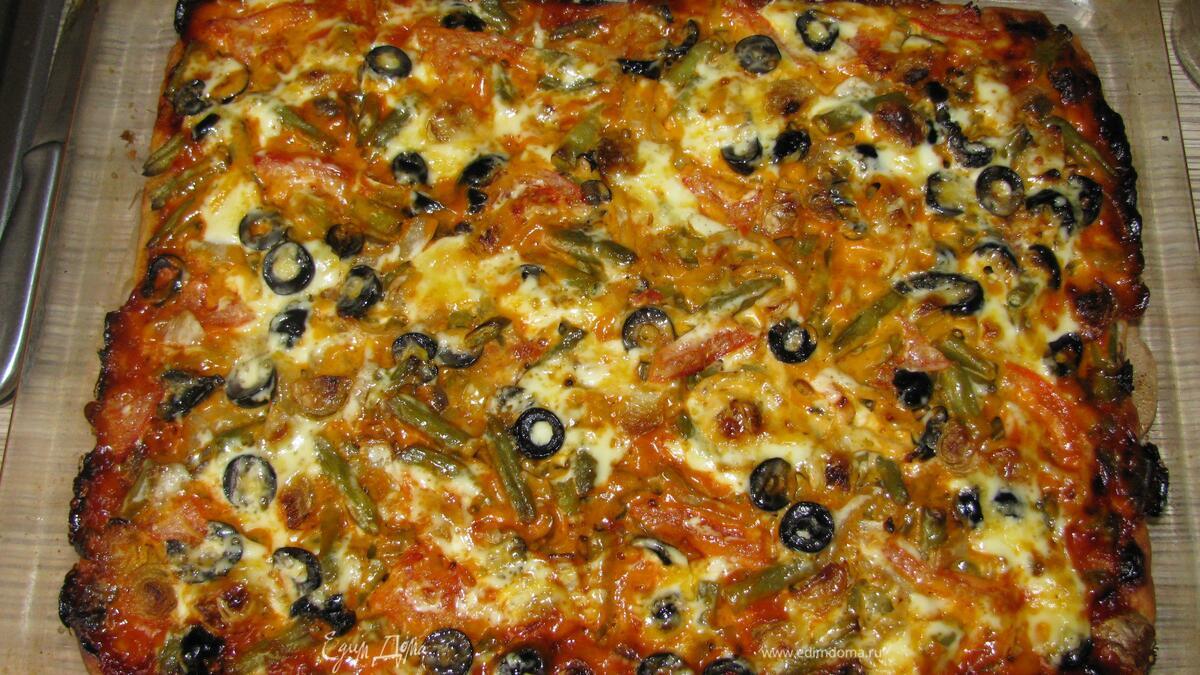 Постная пицца