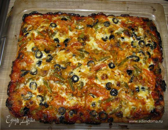 Постная пицца Постная пицца