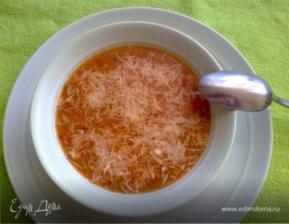 Фасолевая похлёбка с овощами 