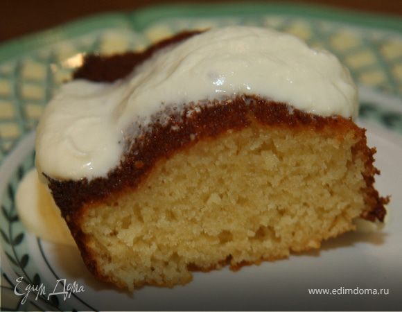 Манник по-гречески с йогуртом  