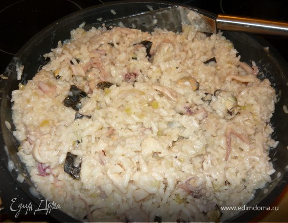 Ризотто с морепродуктами Ризотто с морепродуктами