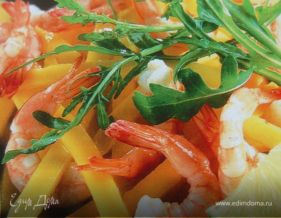 Салат из манго с перцем