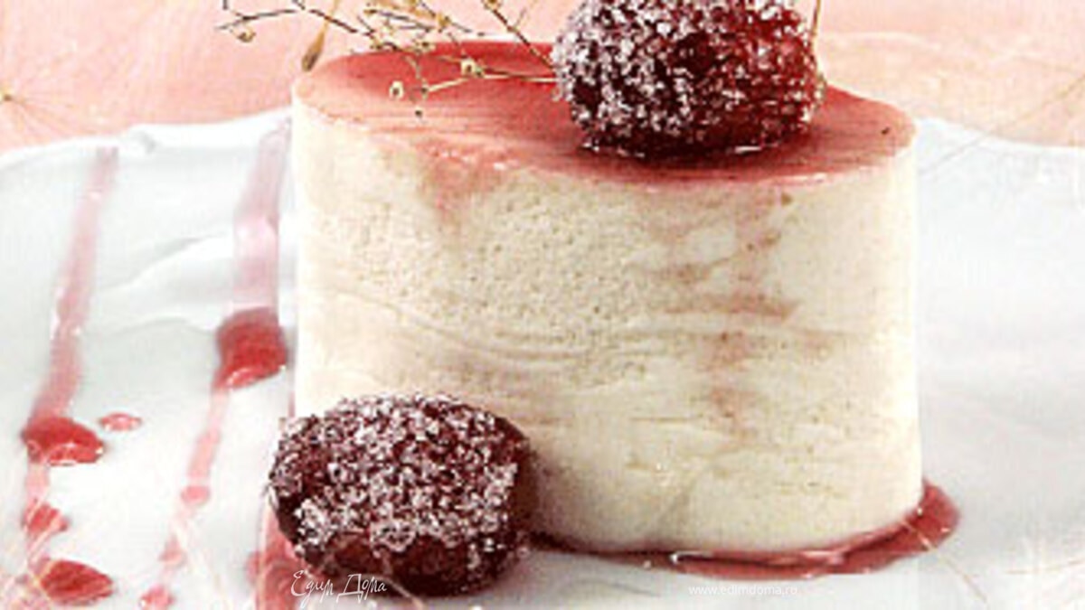 Парфе с вином