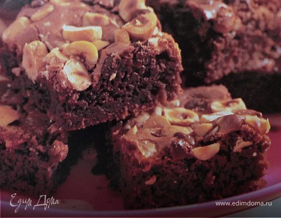 Брауни с арахисом