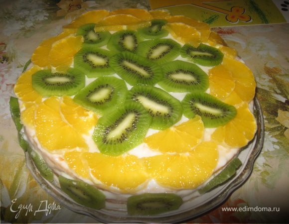 Торт "Тропиканка" Торт "Тропиканка"