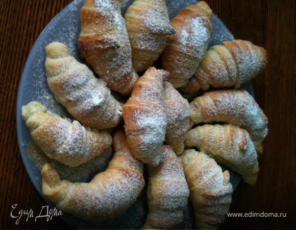 Круассаны с шоколадом Круассаны с шоколадом