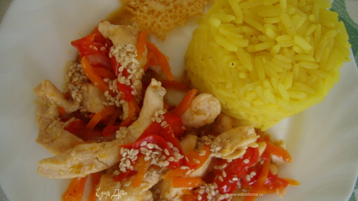 Филе в медово-соевом соусе