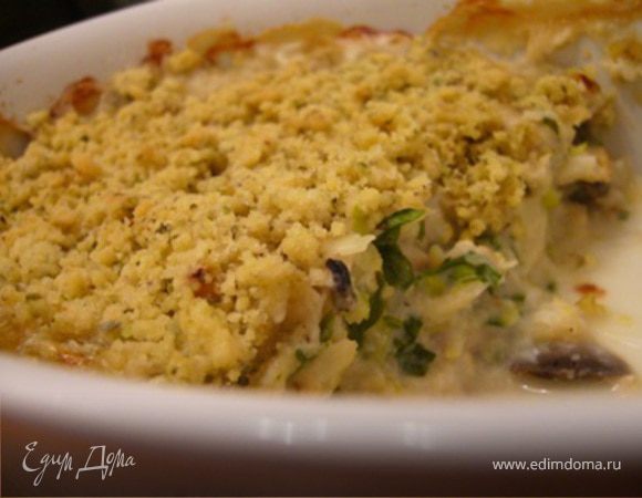 Рыбная запеканка с травами Рыбная запеканка с травами