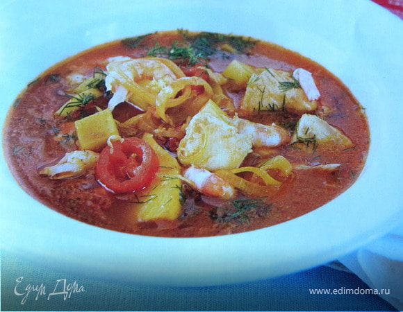 Рыбный суп с шафраном