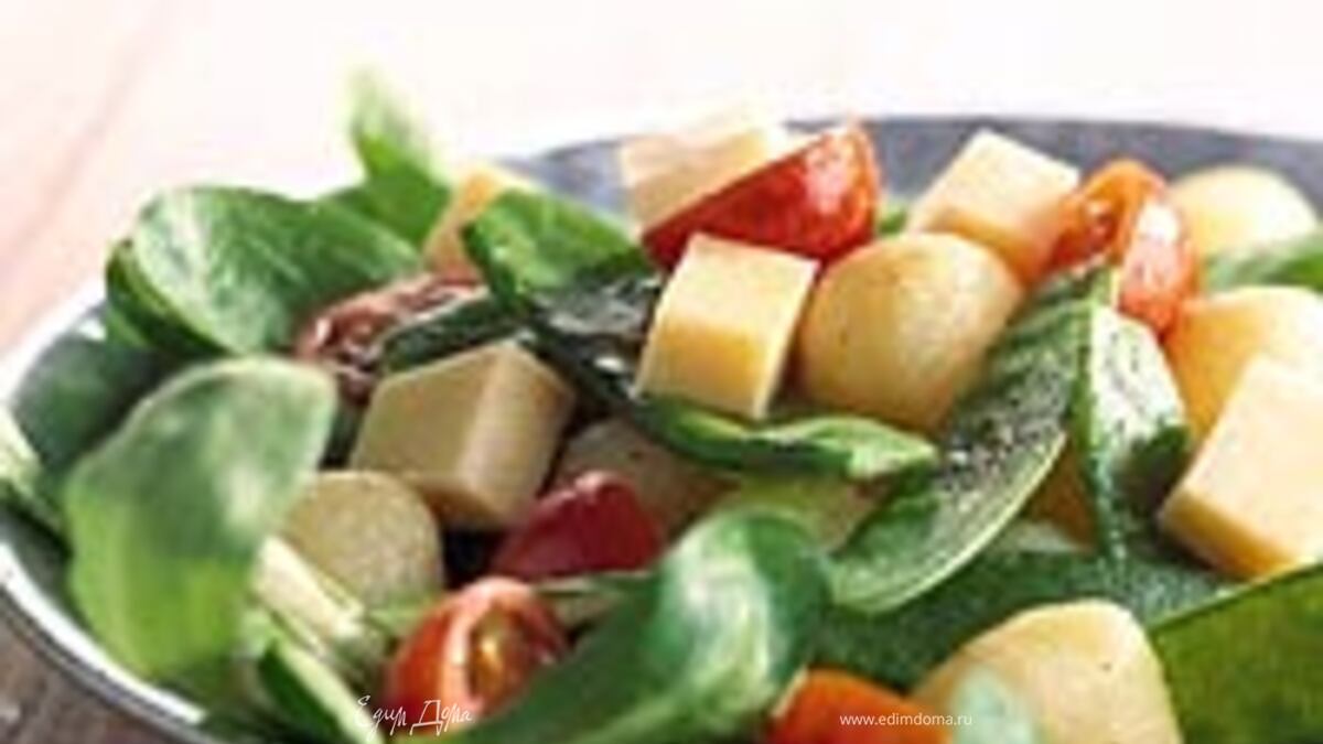 Картофельный салат с горчичной заправкой