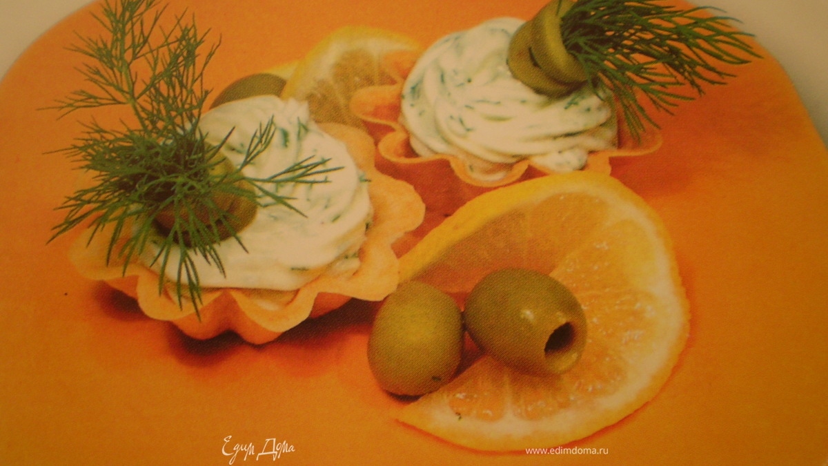 Корзиночки с сыром