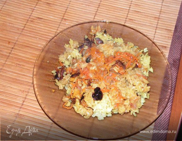 Плов с сухофруктами Плов с сухофруктами