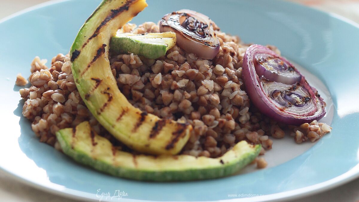 Гречка с овощами