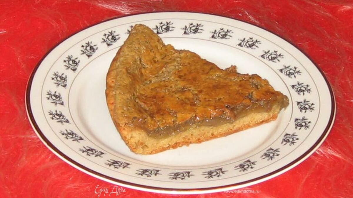 Пирог с халвой