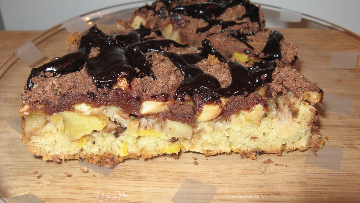 Яблочный пирог "Дуэт"