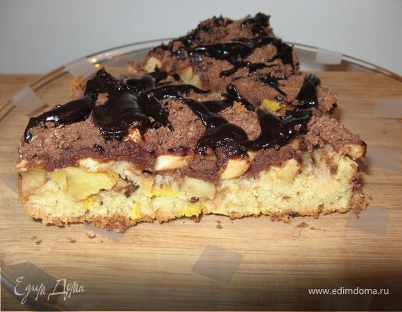 Яблочный пирог "Дуэт" Яблочный пирог "Дуэт"