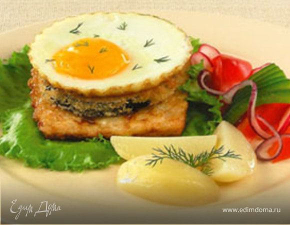 Бифштекс из баклажанов"Славянский"