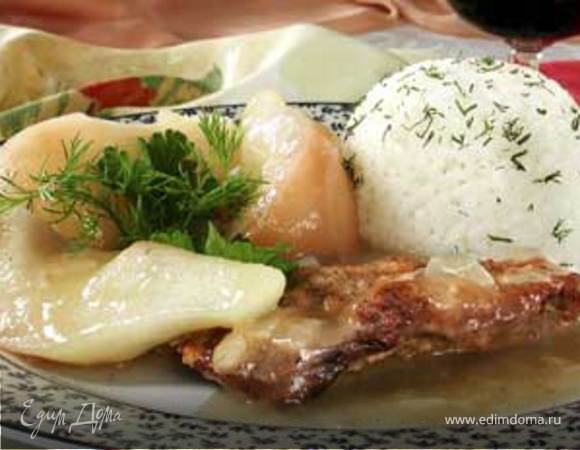 Говядина с грушами и медом Говядина с грушами и медом