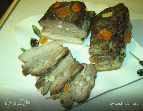 Грудинка из духовки 