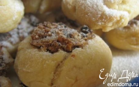 Рецепт Печенье с ореховой начинкой