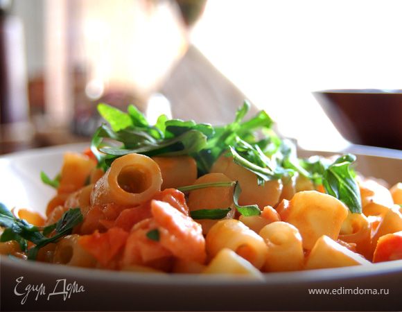 Паста с сёмгой