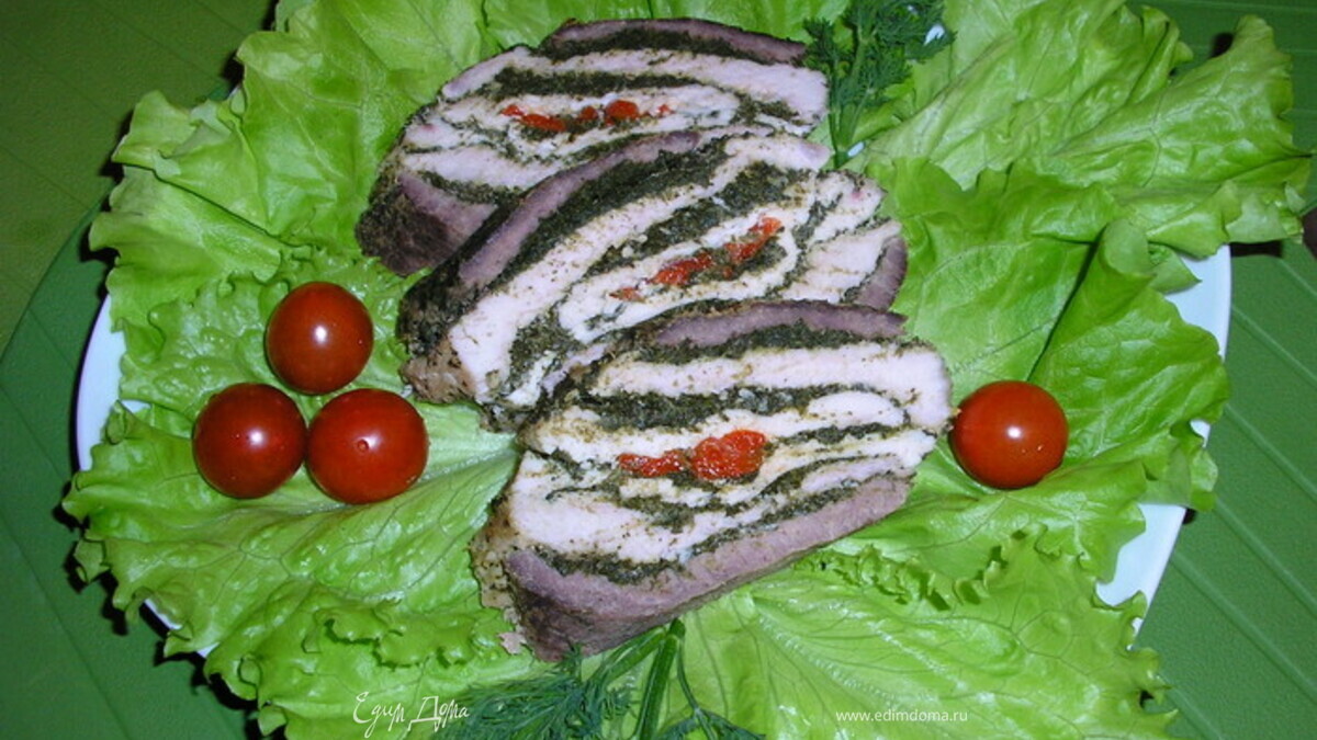 Рулет "Три мяса"