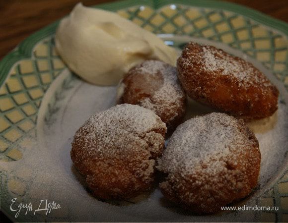 Творожные бомбочки с хурмой и кардамоном