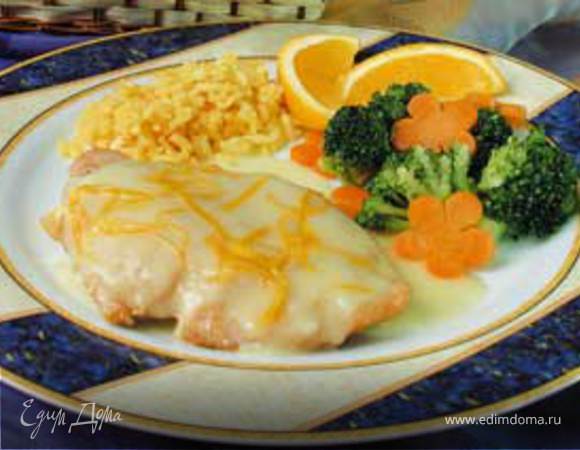 Курица под апельсиновым соусом