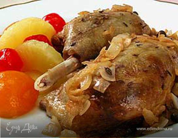 Утка под соусом"Ароматная"