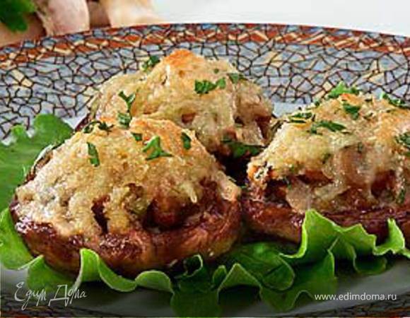 Фаршированные шампиньоны"Праздничные" Фаршированные шампиньоны"Праздничные"