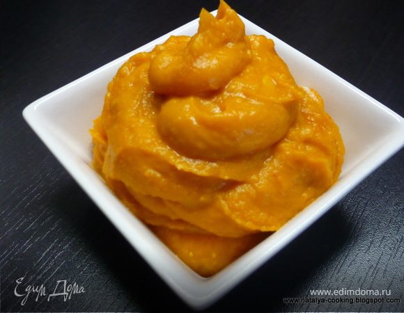 Пюре из тыквы с маскарпоне и с рокфором Пюре из тыквы с маскарпоне и с рокфором