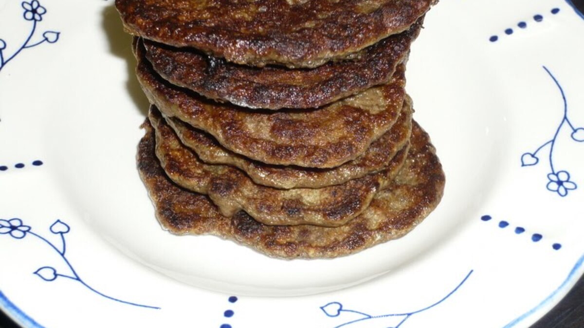 Оладьи из говяжьей печени