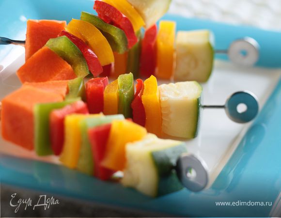 Овощные кебабы Овощные кебабы