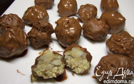 Рецепт Шоколадно-ореховые гроздья