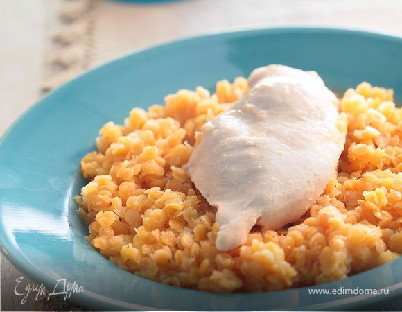 Пюре из чечевицы и цыпленка Пюре из чечевицы и цыпленка