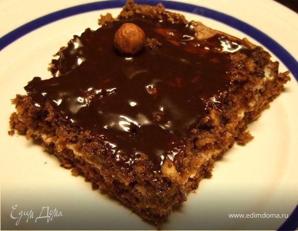 Брауни с творожной начинкой Брауни с творожной начинкой