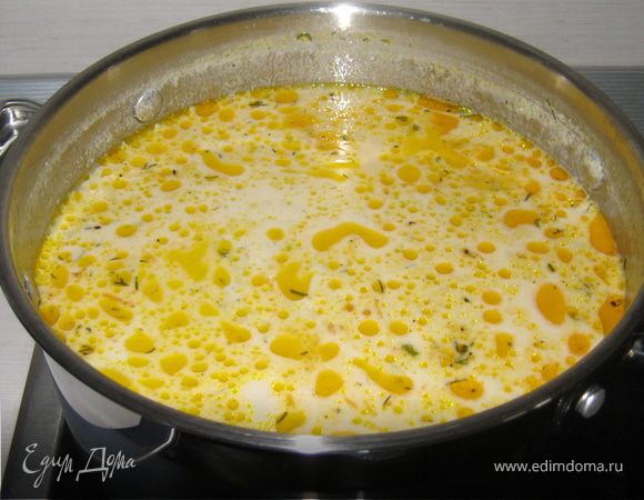 Морской суп-пюре