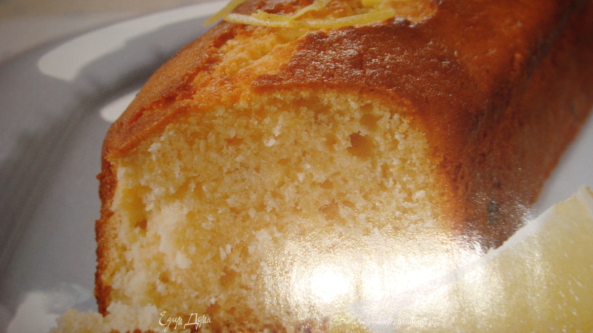Апельсиновый кекс с маком