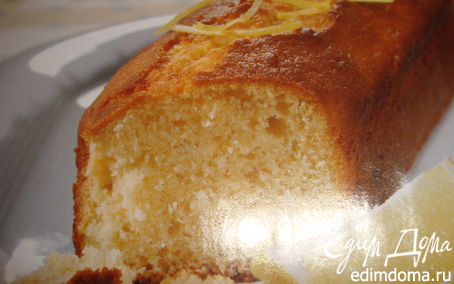 Рецепт Апельсиновый кекс с маком