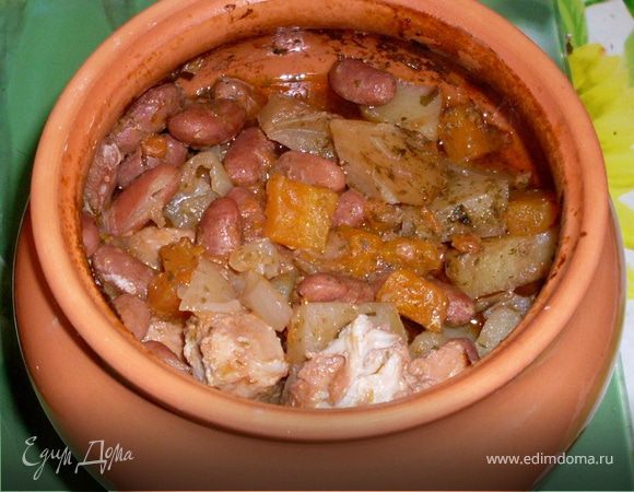 Жаркое в горшочке по-русски