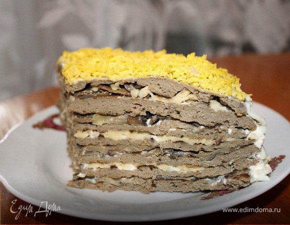 Торт из печени