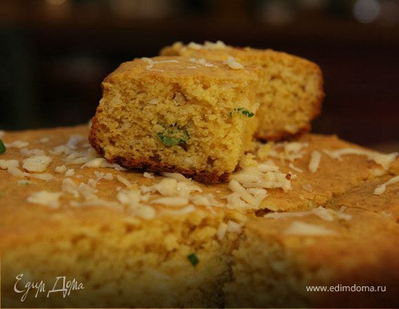 Кукурузный хлеб с сыром и перцем чили Кукурузный хлеб с сыром и перцем чили