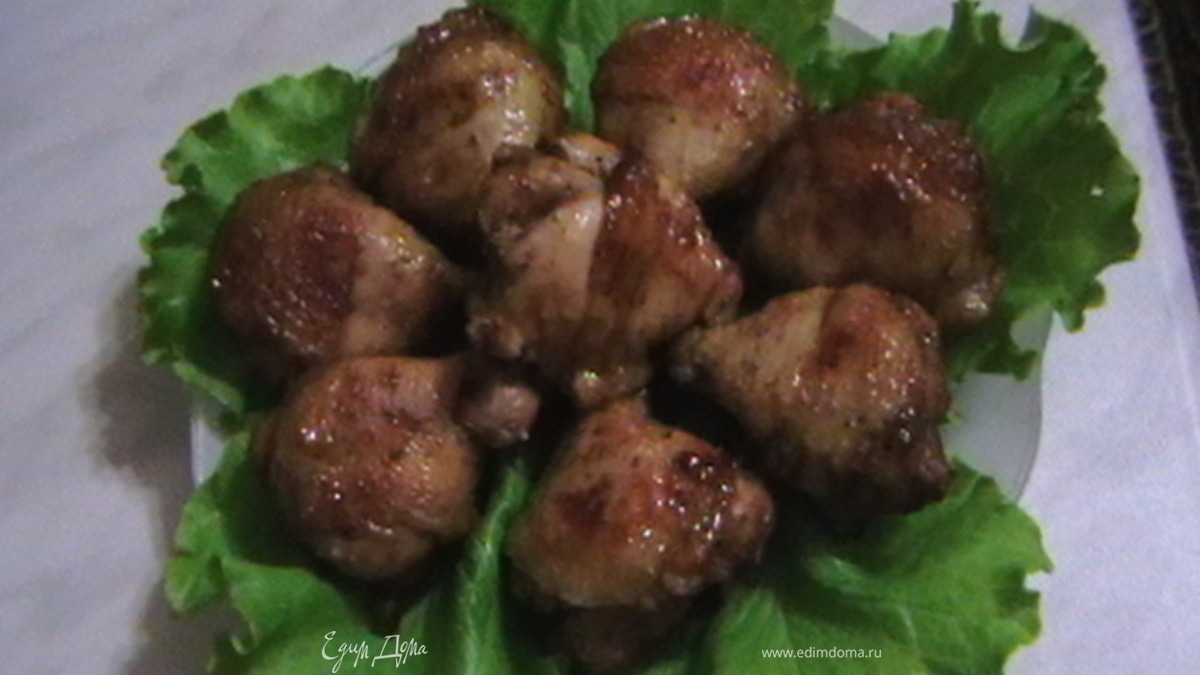 Куриные ножки с ананасом