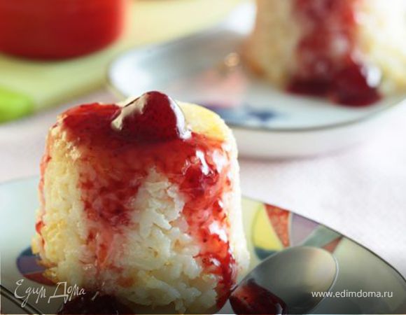 Клубничный рисовый пудинг Клубничный рисовый пудинг