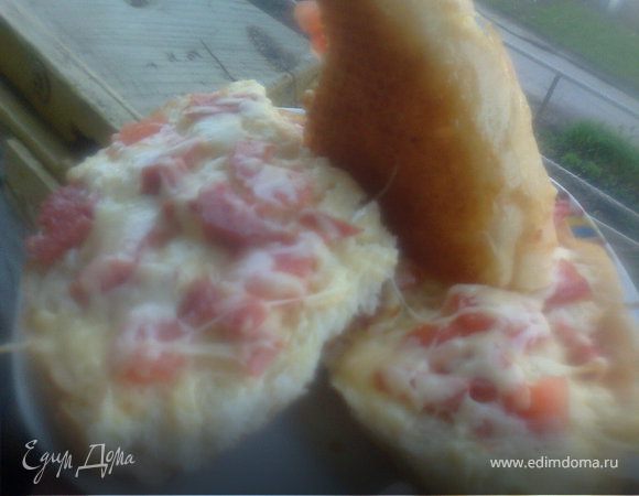 Пицца на готовом дрожжевом лаваше