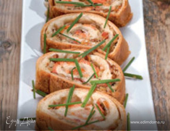 Штрудель с семгой Штрудель с семгой