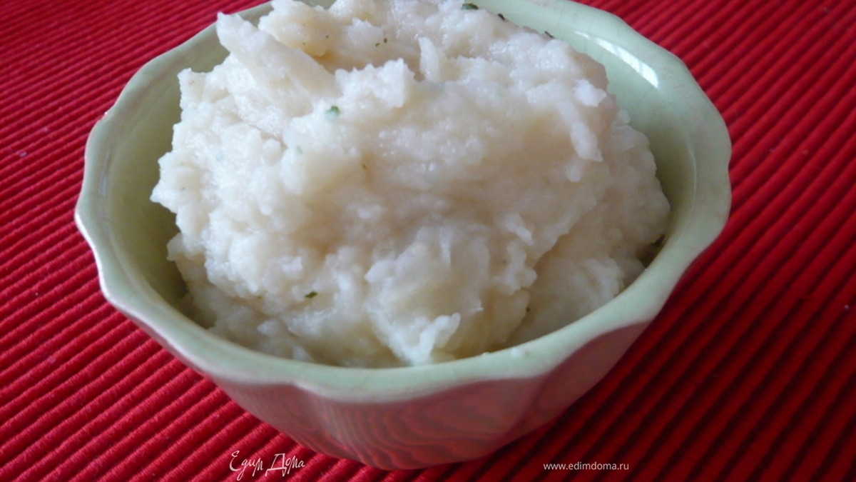 Пюре из сельдерея по рецепту Надежды Бабкиной