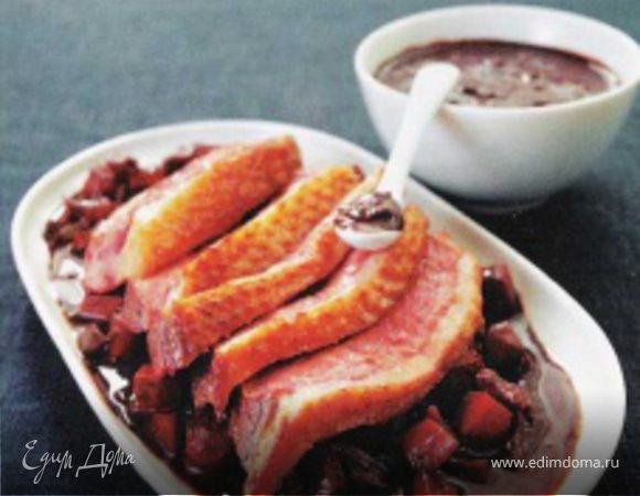 Филе индейки с шоколадом Филе индейки с шоколадом