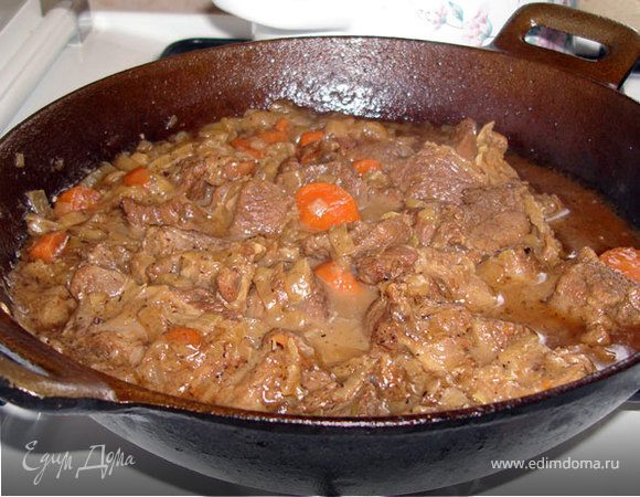 Тушеная баранина